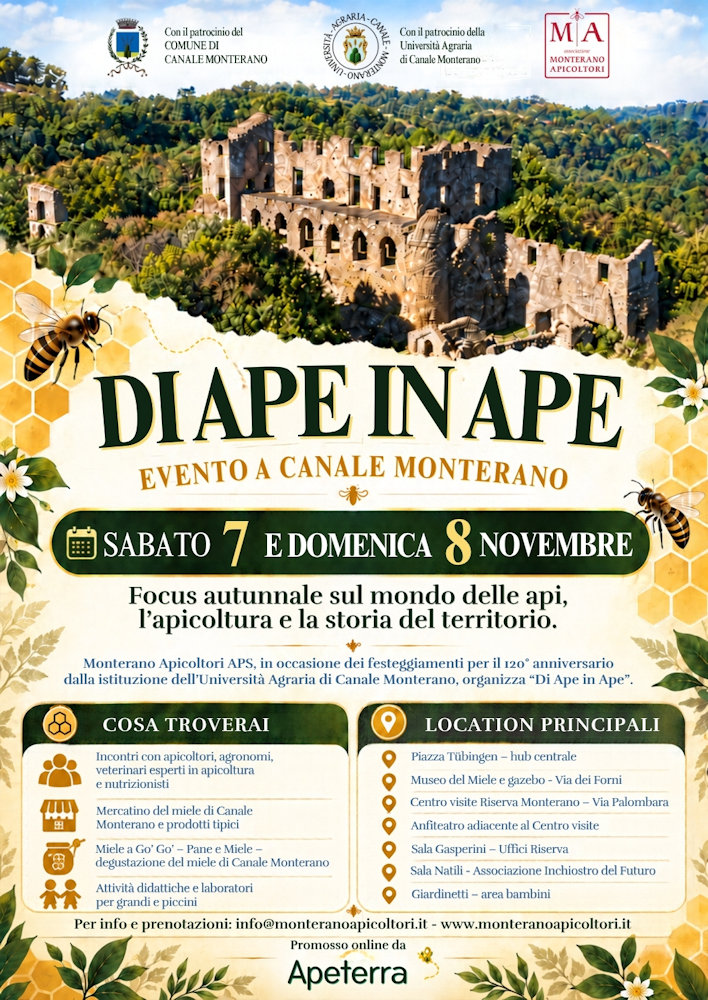 Focus autunnale sul mondo delle api Focus autunnale sul mondo delle api